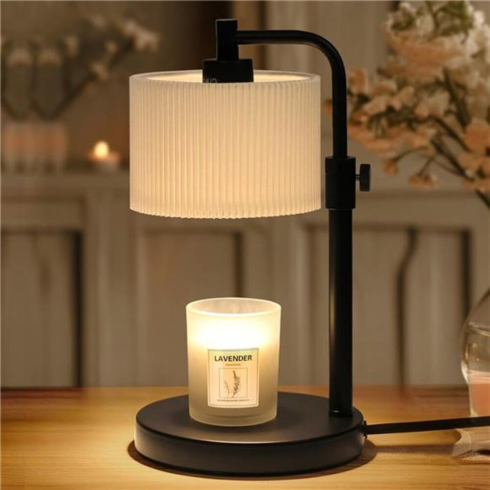 candle warmer lamp with timer adjustable height wax warmer home decor gift